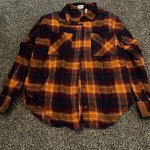 Womens bke flannel size medium